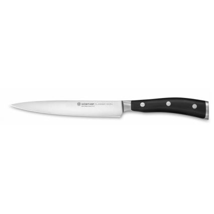 Wüsthof - Set of kitchen knives in a stand CLASSIC IKON 7 pcs ash/black