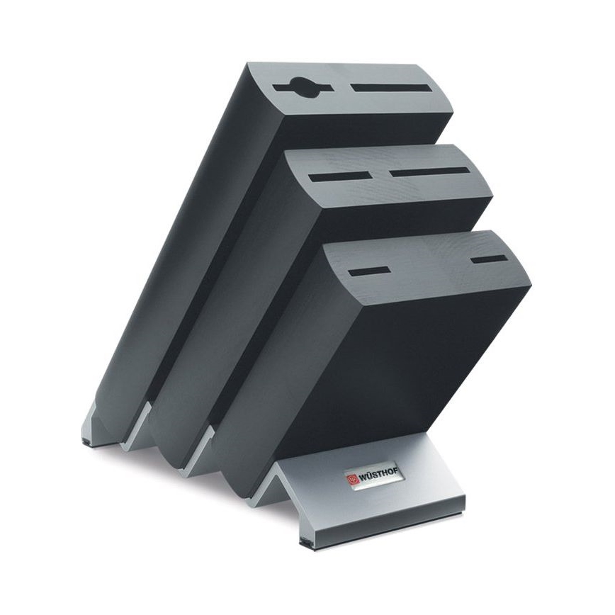 Wüsthof - Set of kitchen knives in a stand CLASSIC IKON 7 pcs ash/black
