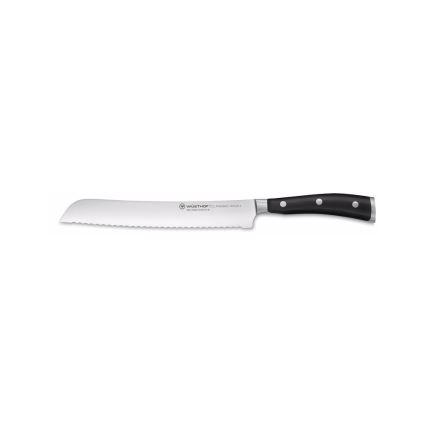 Wüsthof - Set of kitchen knives in a stand CLASSIC IKON 8 pcs ash/black