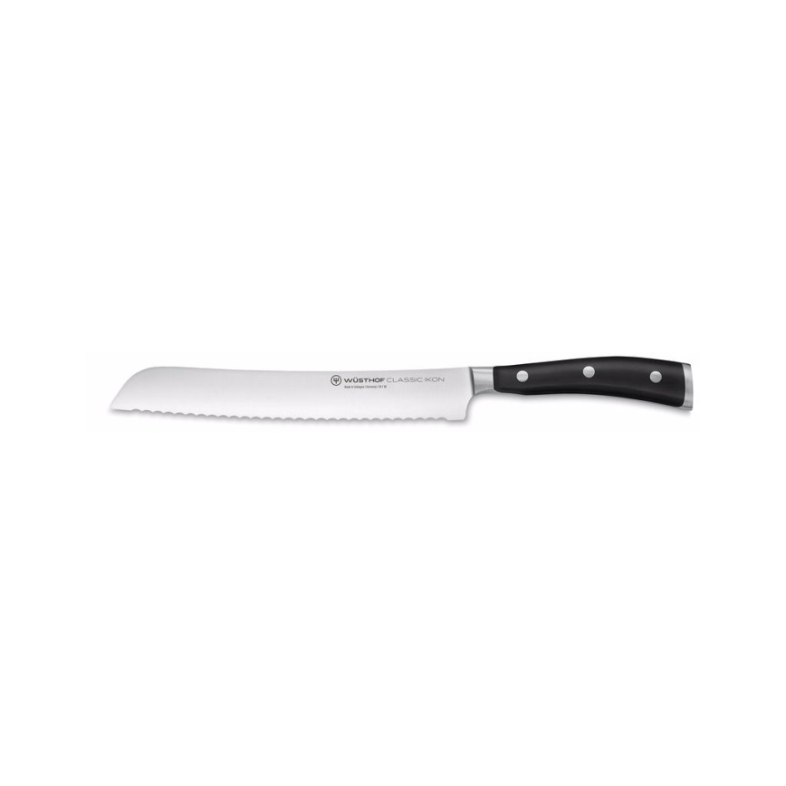 Wüsthof - Set of kitchen knives in a stand CLASSIC IKON 8 pcs ash/black