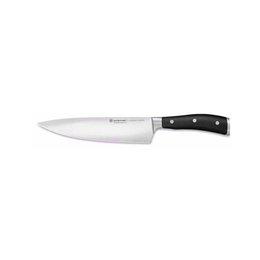 Wüsthof - Set of kitchen knives in a stand CLASSIC IKON 8 pcs ash/black