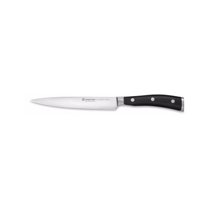Wüsthof - Set of kitchen knives in a stand CLASSIC IKON 8 pcs ash/black