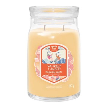 Yankee Candle - Large Scented Candle SLOPESIDE SPRITZ 567g 60-90 hours