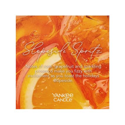 Yankee Candle - Large Scented Candle SLOPESIDE SPRITZ 567g 60-90 hours