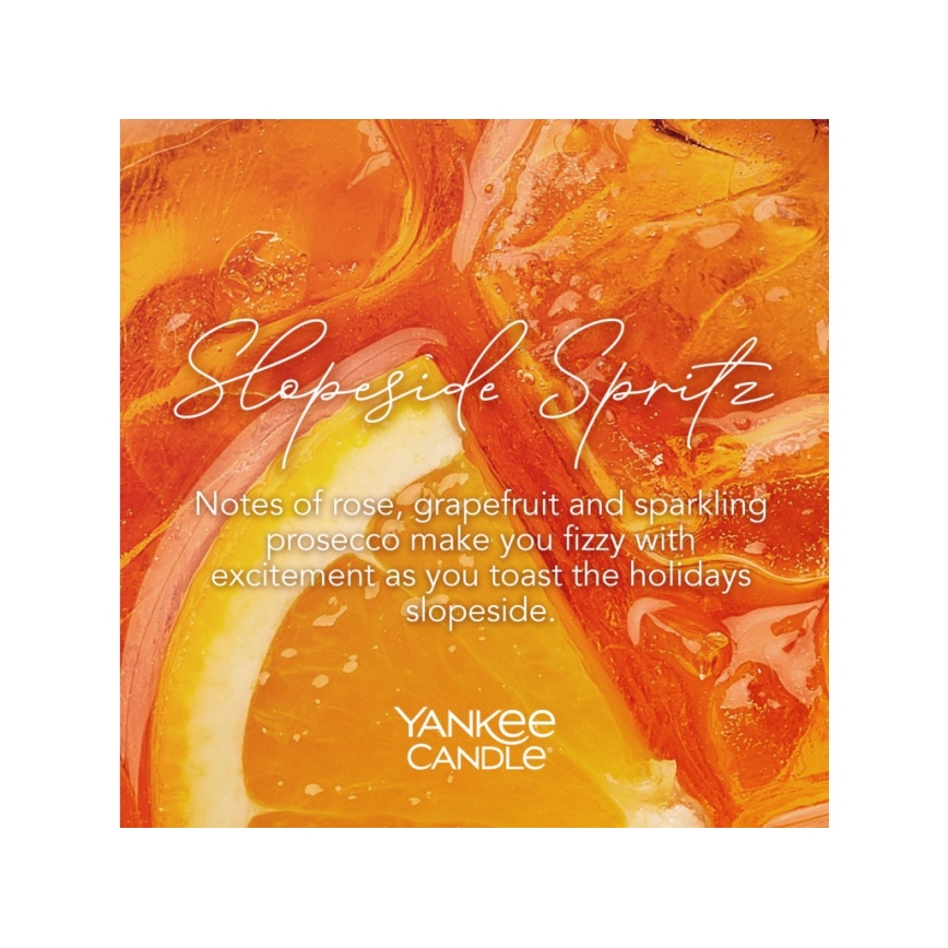 Yankee Candle - Large Scented Candle SLOPESIDE SPRITZ 567g 60-90 hours