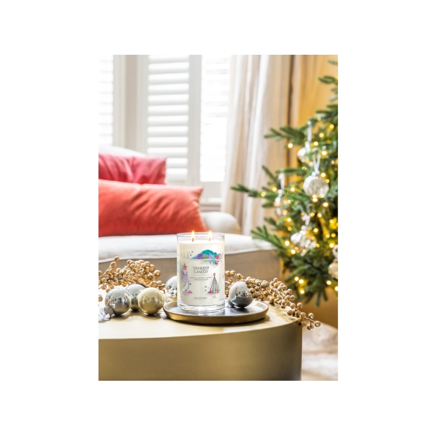 Yankee Candle - MAGICAL BRIGHT LIGHTS Scented Candle, Large, 567g, 60-90 hrs.