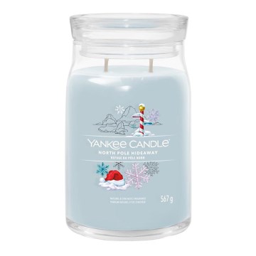 Yankee Candle - Scented candle NORTH POLE HIDEAWAY large 567g 60-90 hours