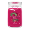 Yankee Candle - Scented Candle SPARKLING WINTERBERRY Large 567 g, 60–90 hours