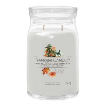 Yankee Candle - Scented candle WOODLAND WEEKEND MEMORIES large 567g 60-90 hrs.
