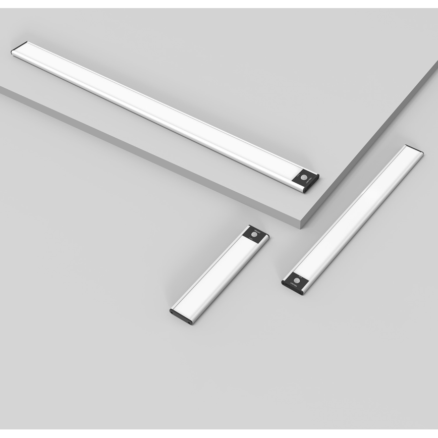 Yeelight - LED Dimmable rechargeable furniture lighting with sensor LED/2,3W/1500 mAh 4000K 40 cm silver
