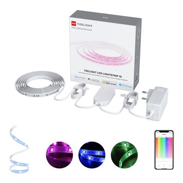 Yeelight - LED RGB Dimmable strip LED/7,5W/230V Wi-Fi 2 m