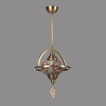 YENI Pendant Lamp 1xE27/40W/230V Bronze