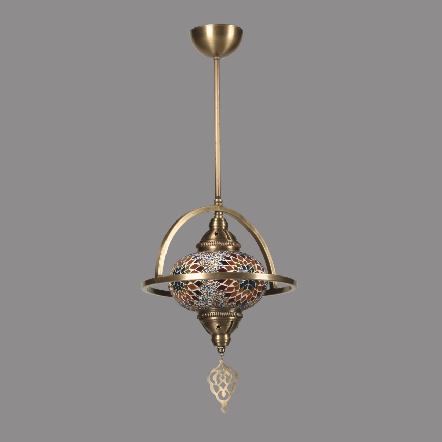 YENI Rod Pendant Lamp 1xE27/40W/230V Bronze