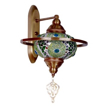 YENI Wall Lamp 1xE27/40W/230V Bronze