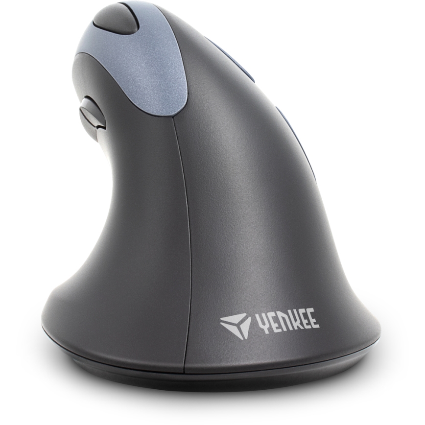 Yenkee - Ergonomic mouse 1000/1600 DPI 1xAA black