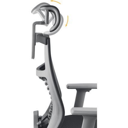 Yenkee - Office chair black/grey