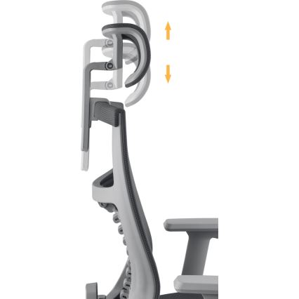 Yenkee - Office chair black/grey