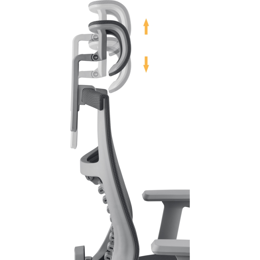 Yenkee - Office chair black/grey