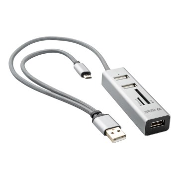 Yenkee - USB Splitter 2.0 and OTG and card reader