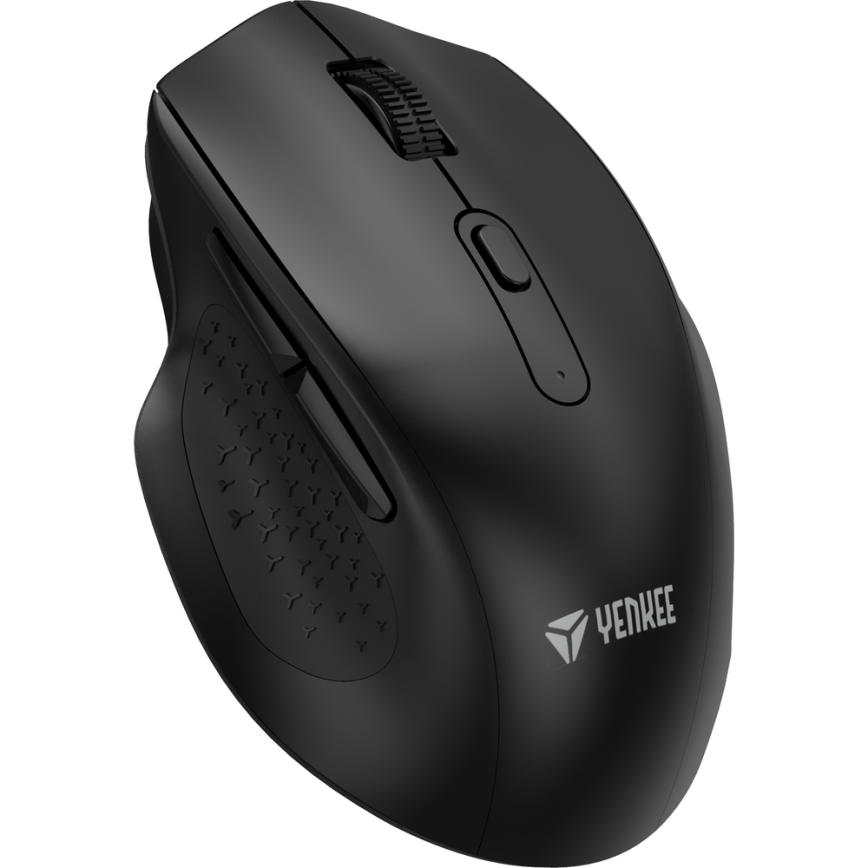 Yenkee - Wireless mouse 800/1200/1600 DPI 1xAA black