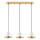 YILDO pendant lamp 3xE27/40W/230V white/gold