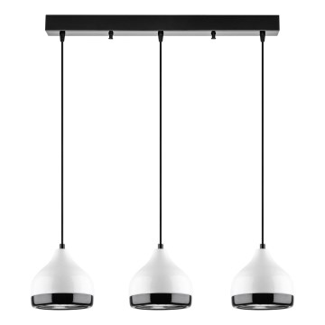 YILDO Pendant Light 3xE27/40W/230V White/Black