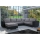 YORK Upholstered Universal U-Shaped Sofa Bed, Grey/Black