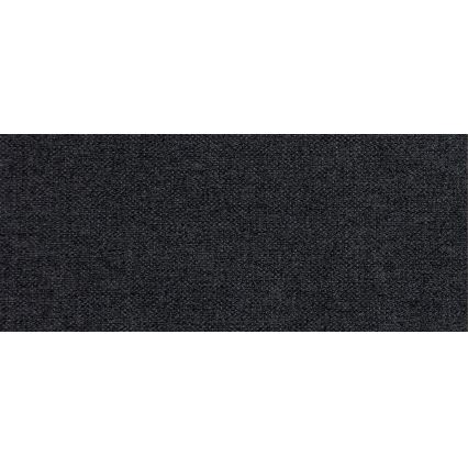 YORK Upholstered Universal U-Shaped Sofa Bed, Grey/Black