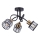 ZAHARA Flush-Mount Chandelier 3xE27/10W/230V Black