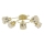 ZAHARA Flush-Mount Chandelier 5xE27/10W/230V, Gold