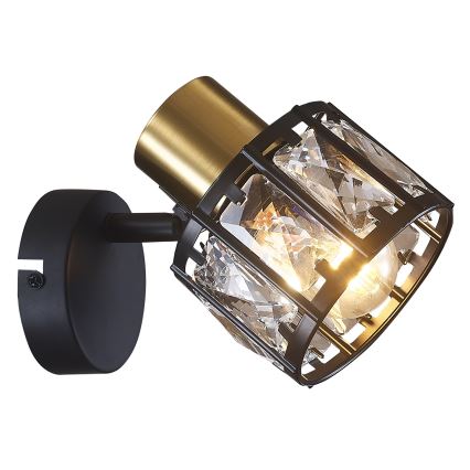 ZAHARA Wall Lamp 1xE27/10W/230V Black