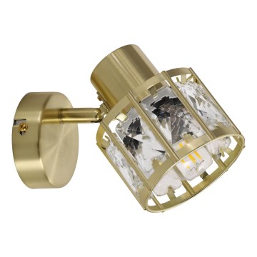 ZAHARA Wall Lamp 1xE27/10W/230V Gold