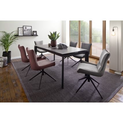 ZAIRA Chairs, Set of 2, Grey