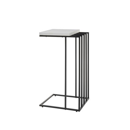 ZAIRA White Side Table
