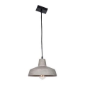 Zambelis 1655 - Chandelier on a string 1xE27/40W/230V concrete