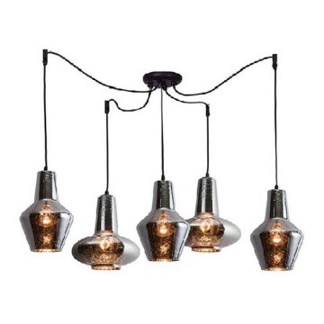 Zambelis 17150 - Chandelier on a string 5xE27/40W/230V spider