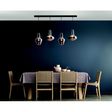 Zambelis 17151 - Chandelier on a string 4xE27/40W/230V