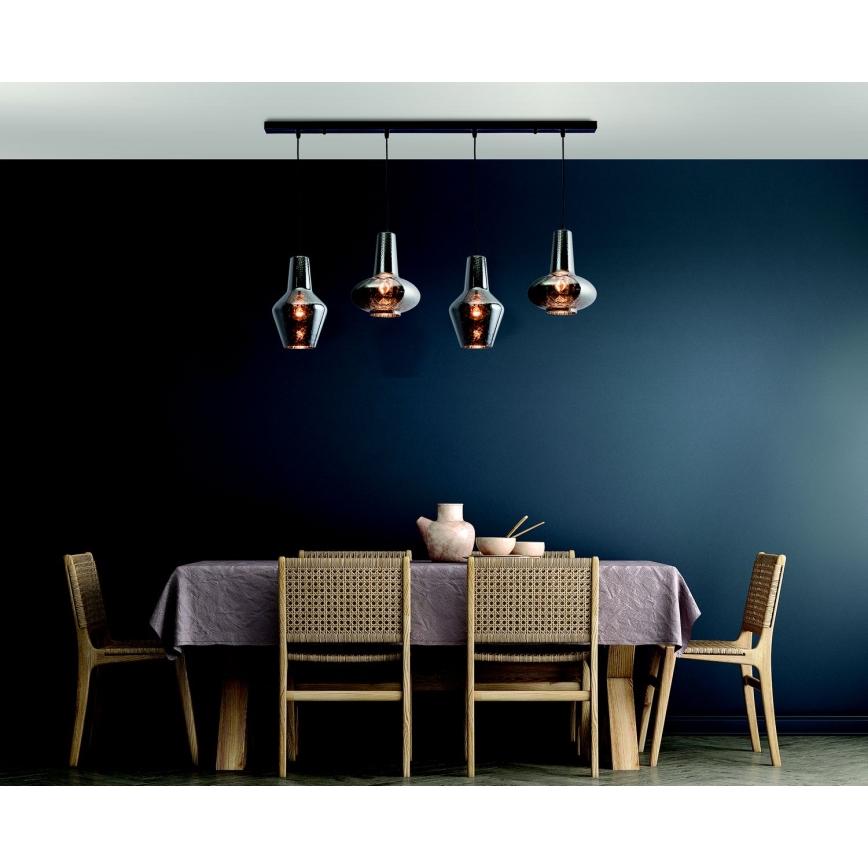 Zambelis 17151 - Chandelier on a string 4xE27/40W/230V