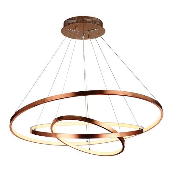 Zambelis 180031-D - LED Dimmable chandelier on a string LED/135W/230V copper
