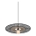Zambelis 19104 - Chandelier on a string 1xE27/40W/230V bamboo/black