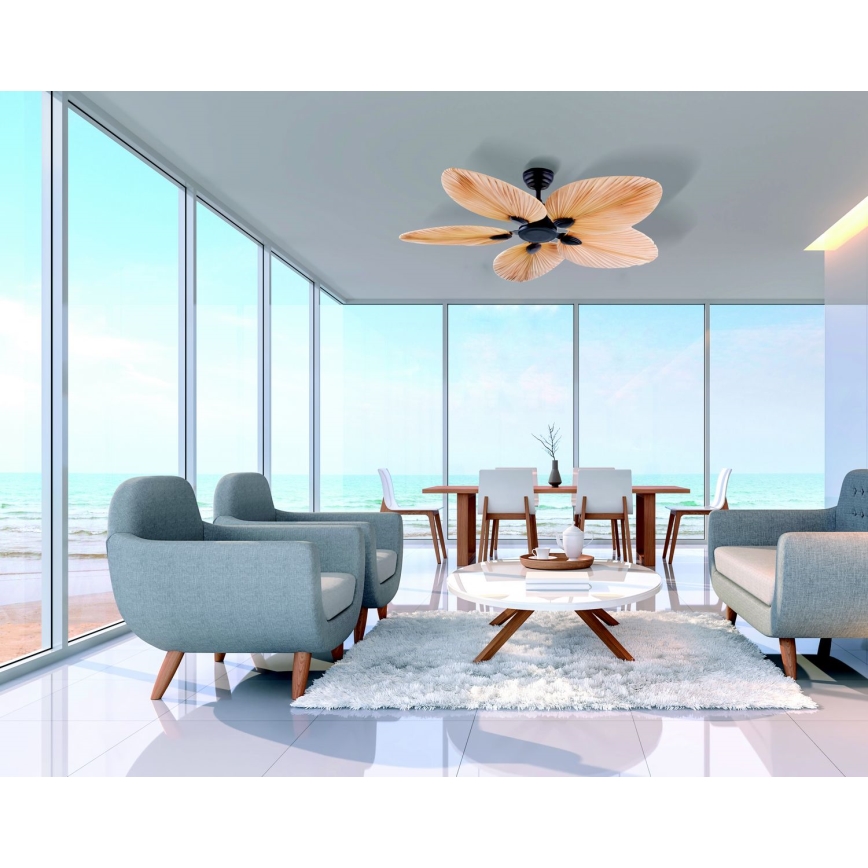 Zambelis 19139 - Ceiling fan + remote control