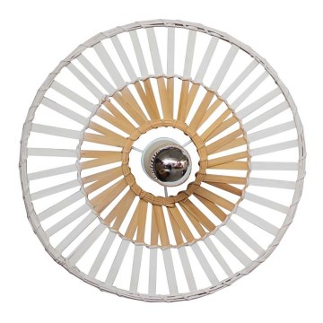 Zambelis 19251 - Wall light 1xE27/40W/230V bamboo/beige