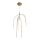 Zambelis 1931 - LED Dimmable chandelier on a string LED/80W/230V gold