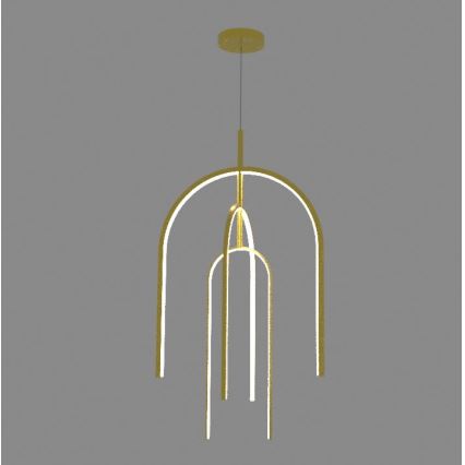 Zambelis 1931 - LED Dimmable chandelier on a string LED/80W/230V gold