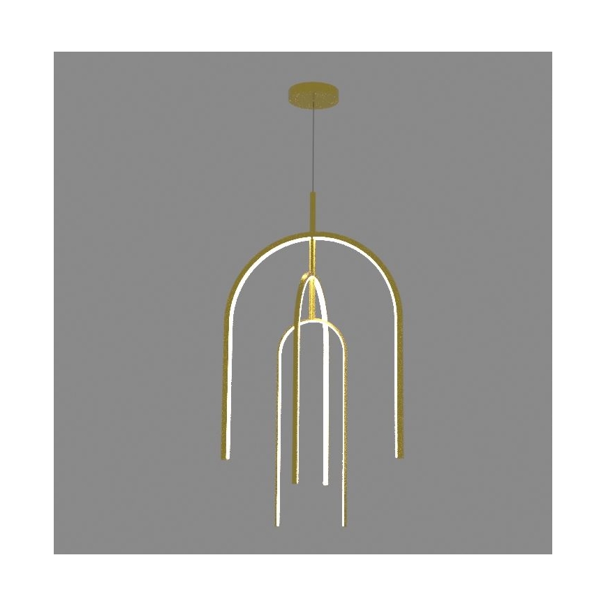 Zambelis 1931 - LED Dimmable chandelier on a string LED/80W/230V gold