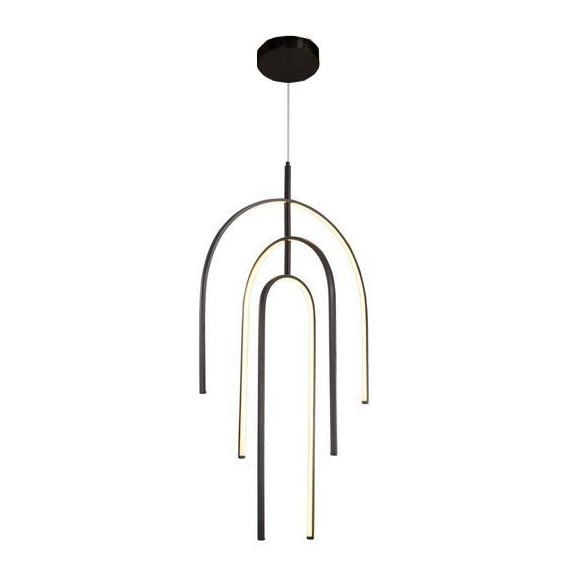 Zambelis 1932 - LED Dimmable chandelier on a string LED/80W/230V black