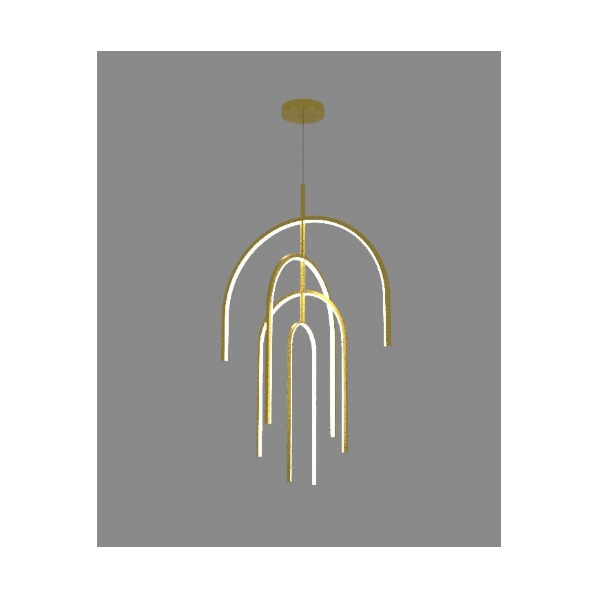 Zambelis 1933 - LED Dimmable chandelier on a string LED/96W/230V gold
