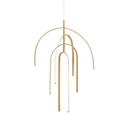 Zambelis 1933 - LED Dimmable chandelier on a string LED/96W/230V gold