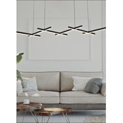 Zambelis 1948 - LED Dimmable chandelier on a string LED/85W/230V black