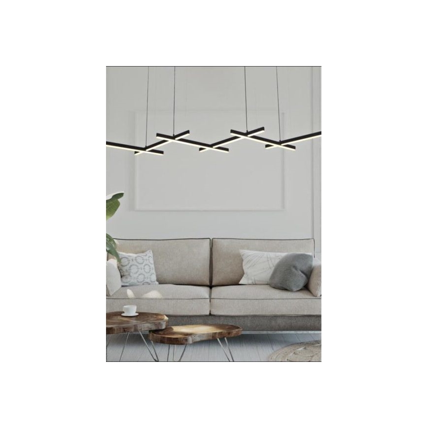 Zambelis 1948 - LED Dimmable chandelier on a string LED/85W/230V black